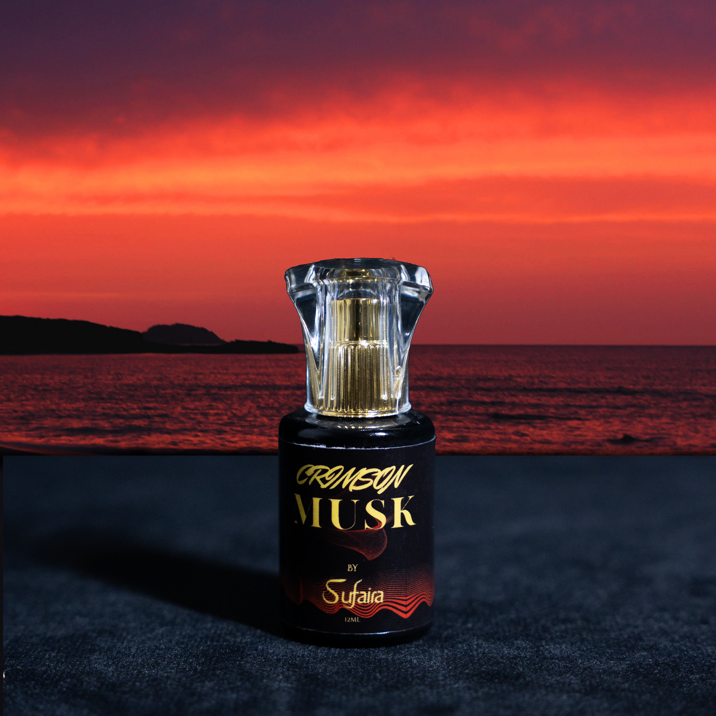 Crimson Musk – Luxury Attar with Citrus & Amber Notes