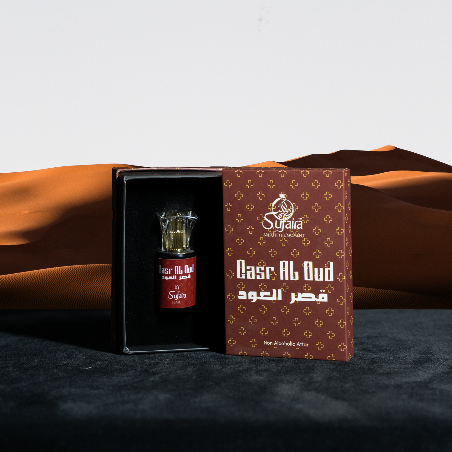 Qasr al Oud – Royal Oud Attar with Rose & Powdery Notes