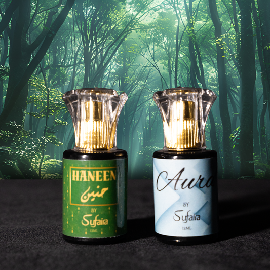 Aura & Haneen – Sweet & Oud Luxury Attar Duo