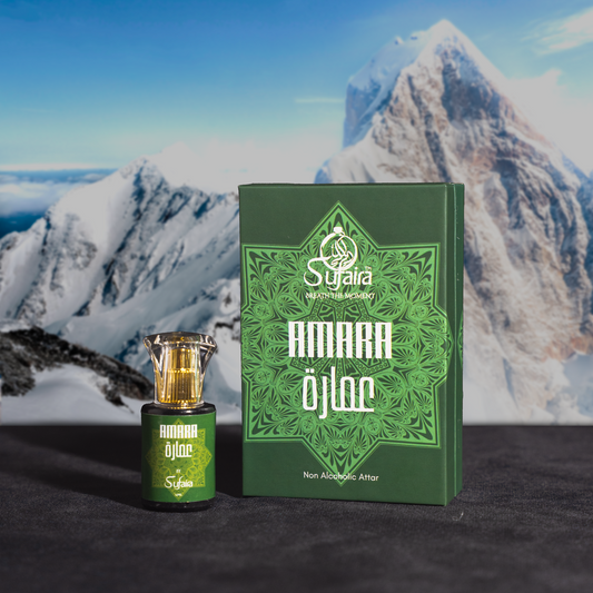 Amara – Floral Citrus Attar with Jasmine & Gourmand Base