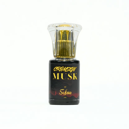 Crimson Musk – Luxury Attar with Citrus & Amber Notes