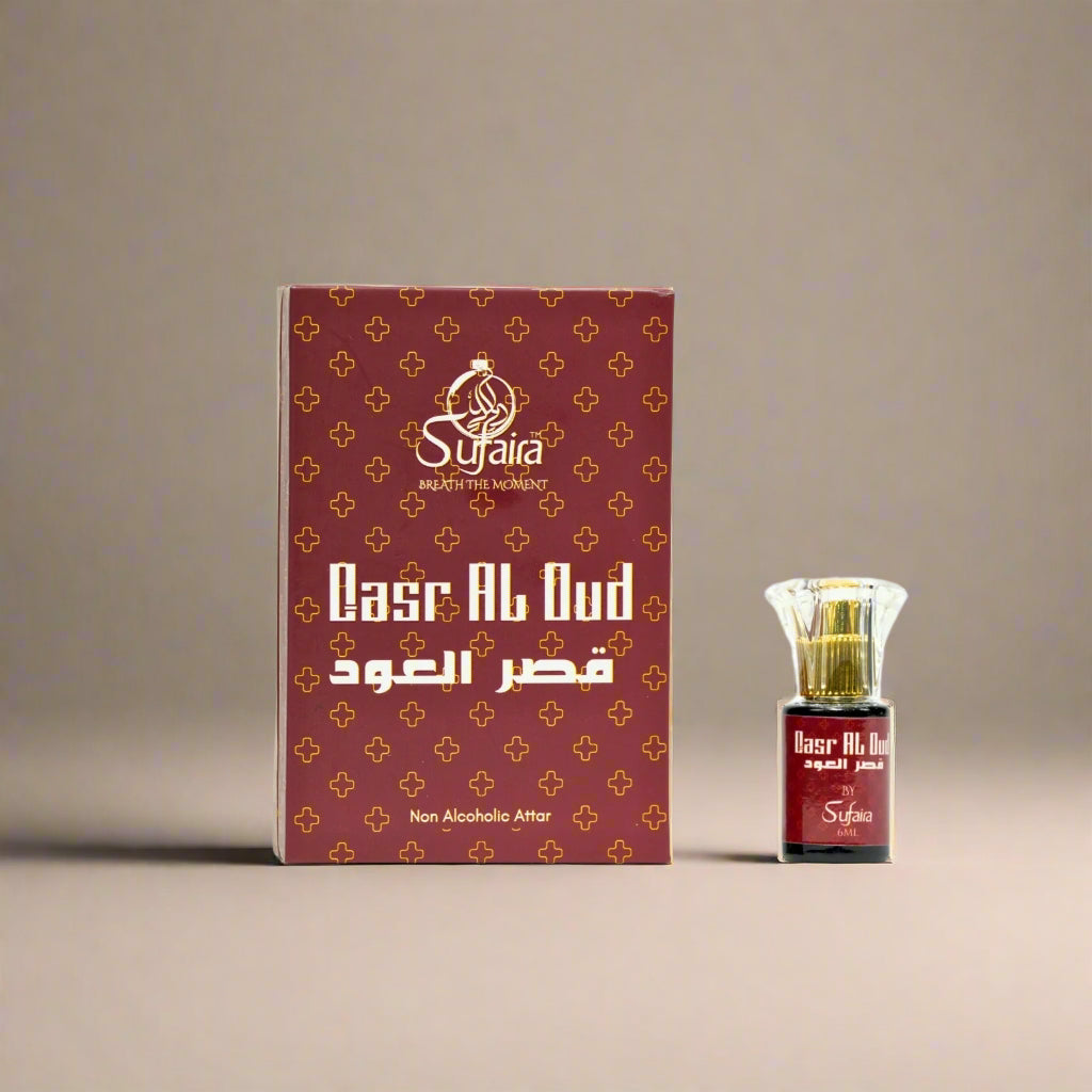 Qasr al Oud – Royal Oud Attar with Rose & Powdery Notes