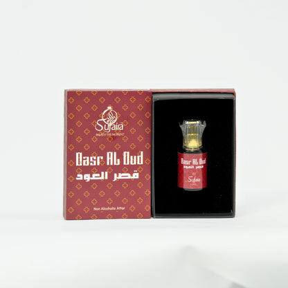 Qasr al Oud – Royal Oud Attar with Rose & Powdery Notes