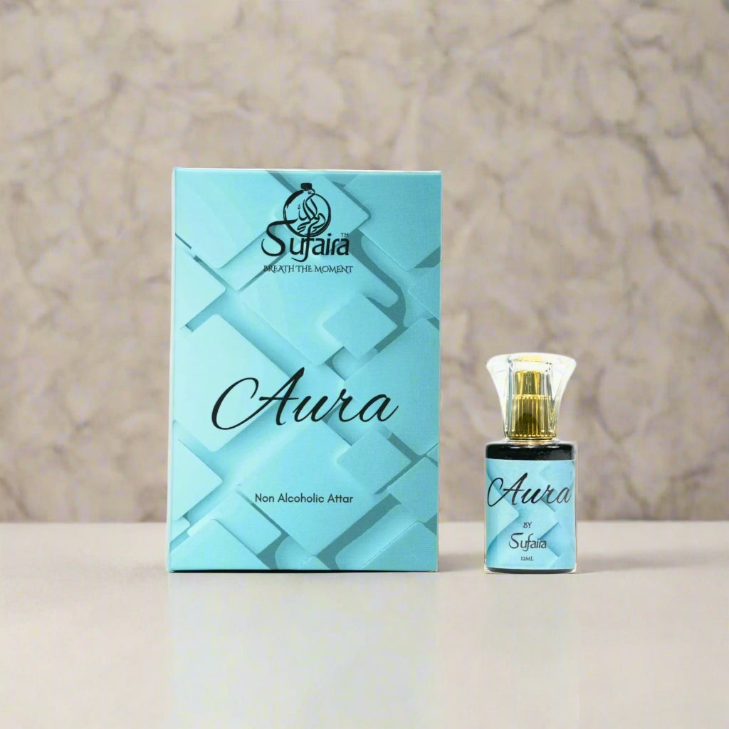 Aura – Sweet & Woody Luxury Attar with Vanilla & Sandalwood