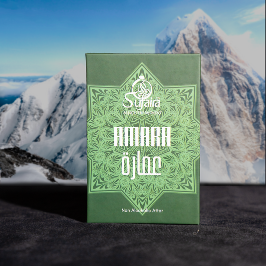 Amara – Floral Citrus Attar with Jasmine & Gourmand Base