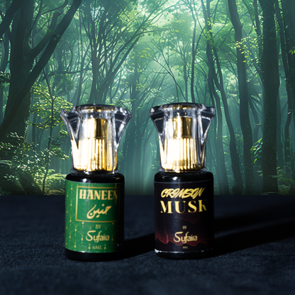 Crimson Musk & Haneen – Oud & Musk Attar Duo