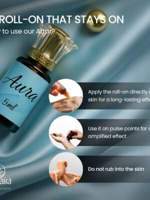 aura – sweet & woody luxury attar with vanilla & sandalwood