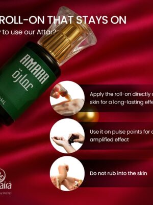 amara – floral citrus attar with jasmine & gourmand base