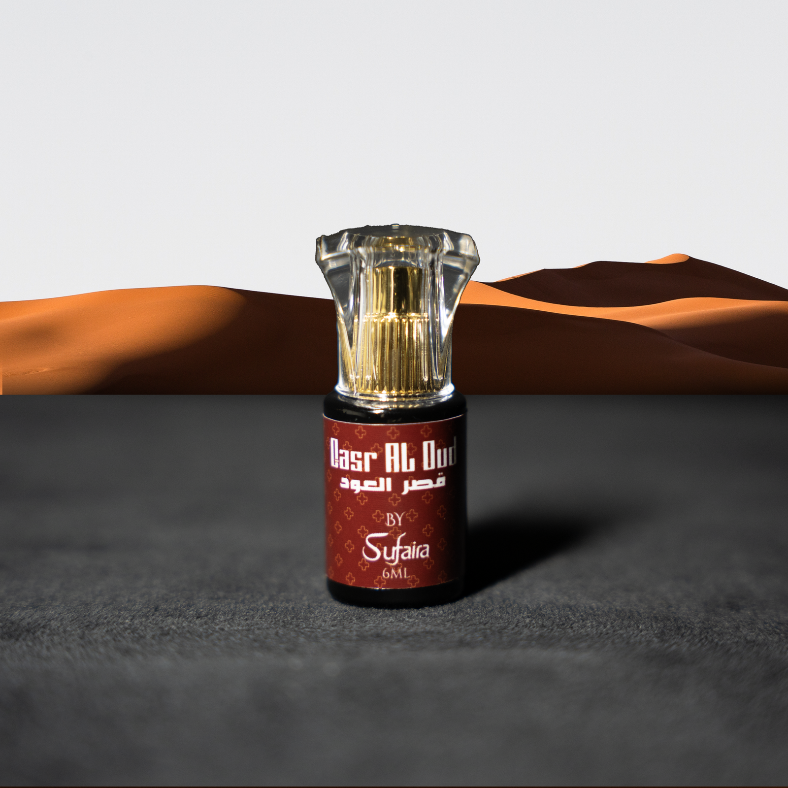 qasr al oud – royal oud attar with rose & powdery notes