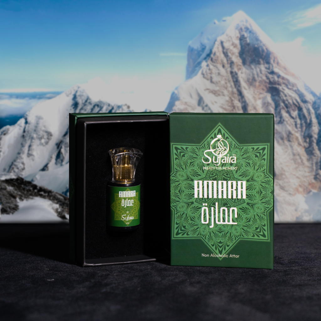 amara – floral citrus attar with jasmine & gourmand base