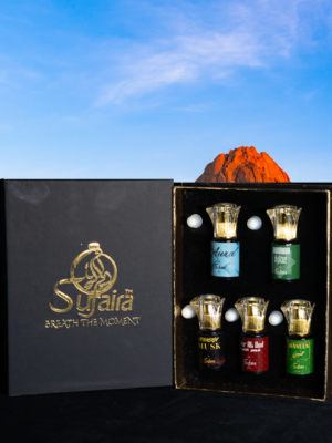 sufaira signature attar gift set – set of 5 luxury attars