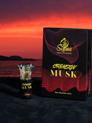 crimson musk – luxury attar with citrus & amber notes
